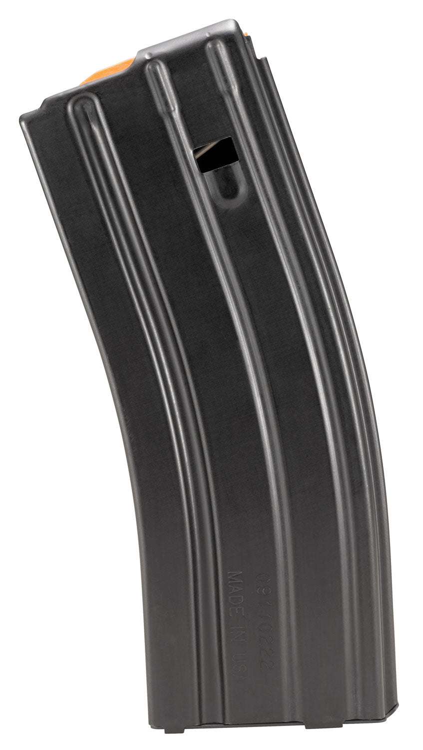 DuraMag Speed 30-Round .223 Rem/300 BLK/5.56 NATO AR-15 Magazine Black with Orange Follower
