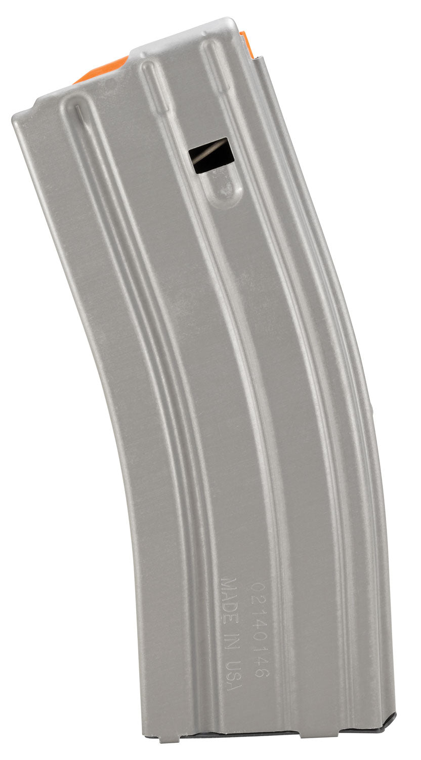DuraMag Speed 30-Round .223 Rem/300 BLK/5.56 NATO AR-15 Magazine Gray with Orange Follower