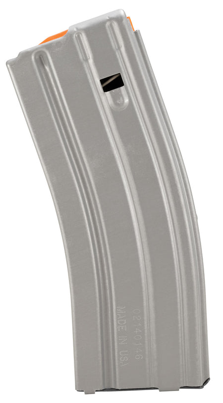 DuraMag Speed 30-Round .223 Rem/300 BLK/5.56 NATO AR-15 Magazine Gray with Orange Follower