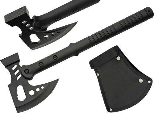 SZCO Rite Edge 16.75" Hammer Axe with 5" Blade and Blade Sheath