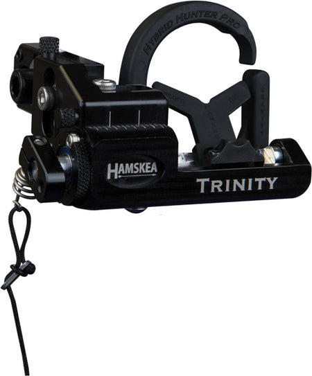 Hamskea Trinity Hunter Pro Micro Arrow Rest Left Hand Black