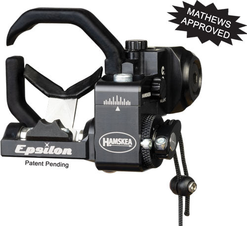 Hamskea Epsilon Arrow Rest Mathews Bracket Right Hand Black