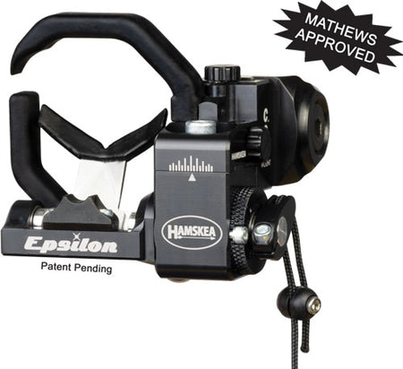 Hamskea Epsilon Arrow Rest Mathews Bracket Right Hand Black