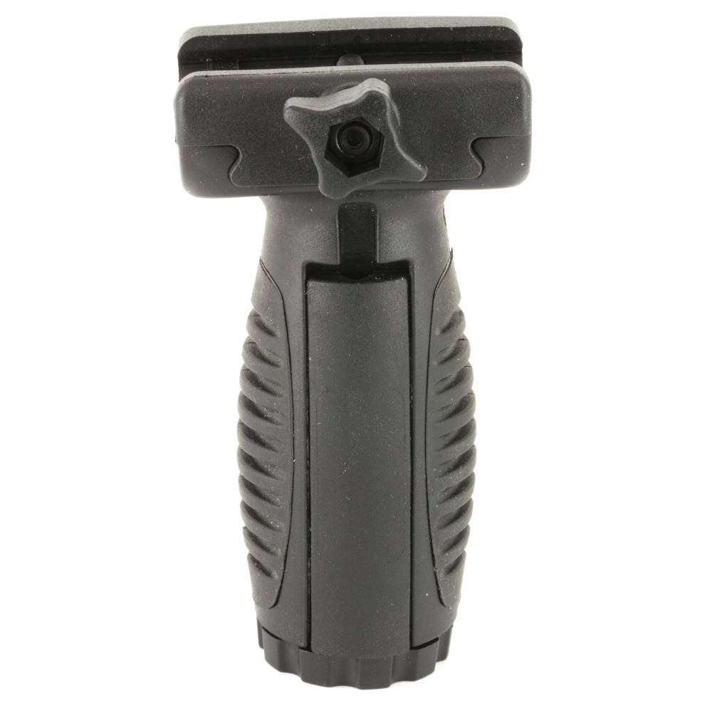 CAA Short Vertical Foregrip with Pressure Switch Mount Polymer/Rubber Black
