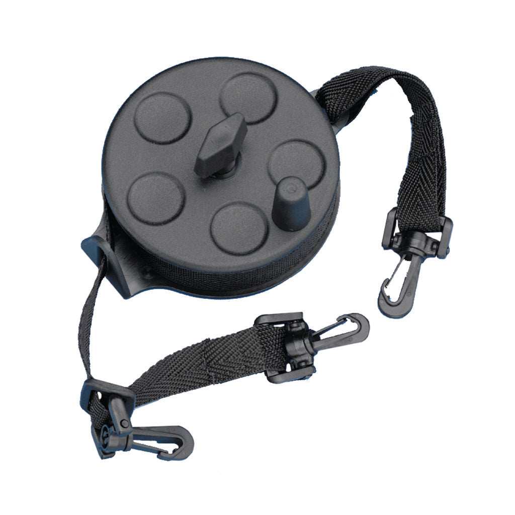 Pine Ridge Reel-A-Strap Gear Hoist Black 30 ft.