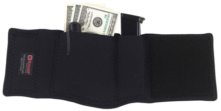 Galco CAS Ankle Safe Ankle Carry Pouch Black Neoprene Hook & Loop 13"