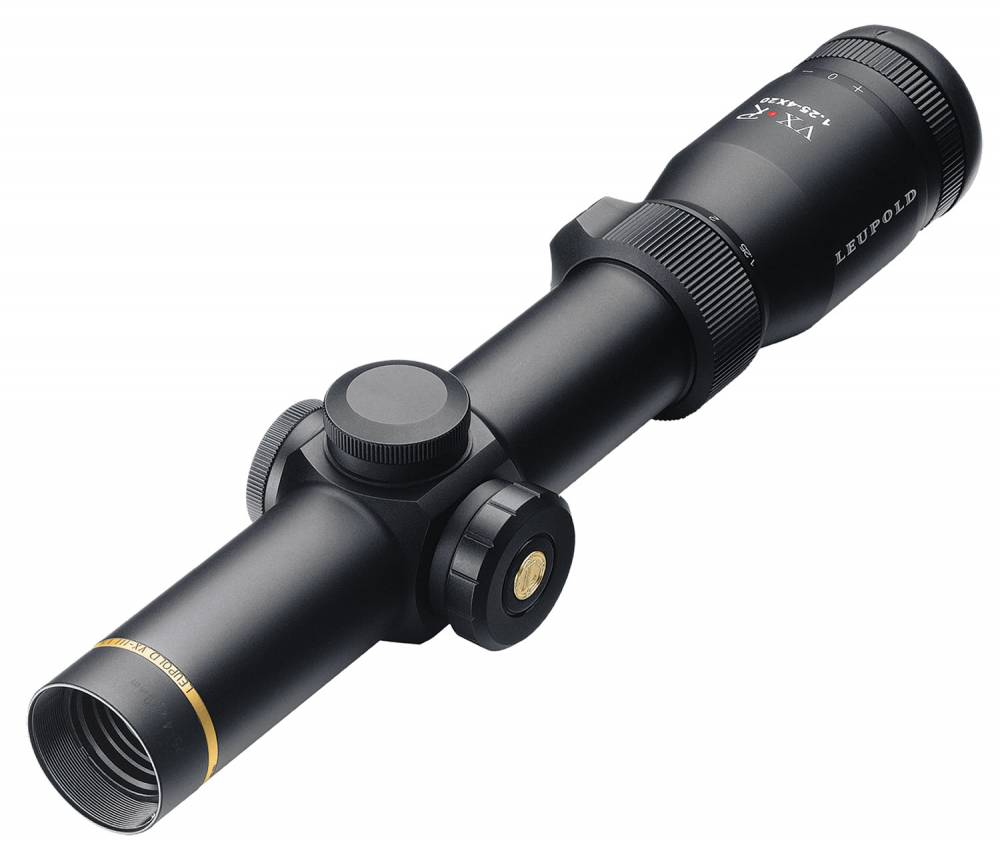 Leupold VX-R 1.25-4x 20mm Illuminated FireDot Duplex SFP Rifle Scope 30mm Tube Black Matte
