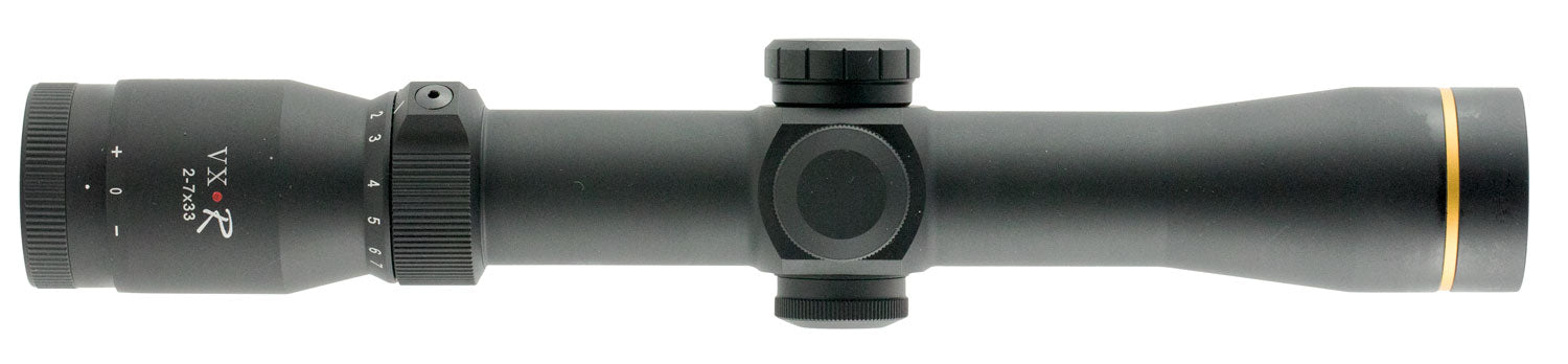 Leupold 110684 VX-R 2-7x33mm 30mm Tube Black Matte Illuminated FireDot Duplex SFP Rifle Scope