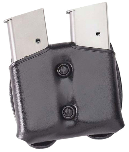 Galco CDM26B Cop Double Magazine Carrier Black Leather for Sig P220 Carry