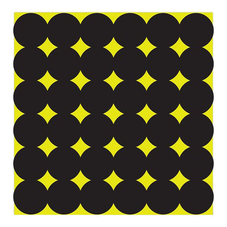 Birchwood Casey Shoot-N-C 1" Black Adhesive Repair Pasters 12 Pack