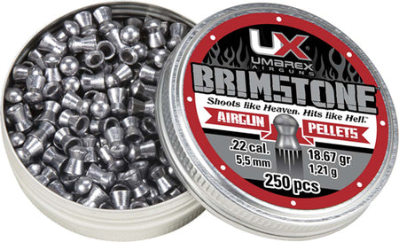 Umarex Brimstone .22 Cal 18.67gr Air Gun Pellets 250-Pack