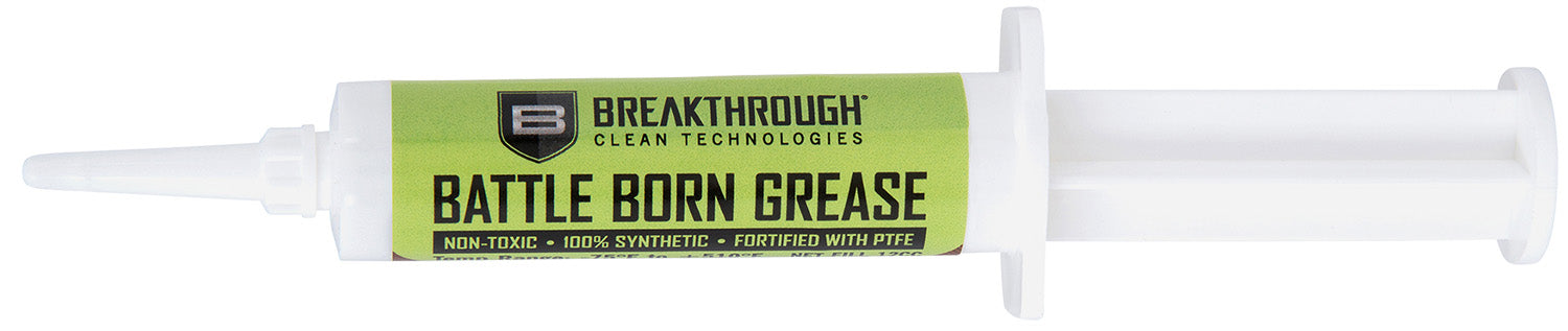 Breakthrough Clean BTG12CC Battle Born Grease 12 CC Syringe Synthetic Lubricant