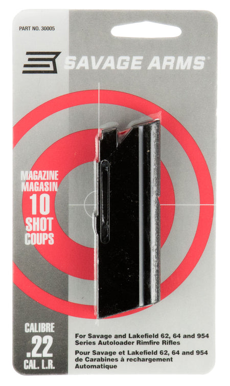 Savage Arms 30005 Savage 64 Series 10-Round .22 LR Blued Steel Magazine