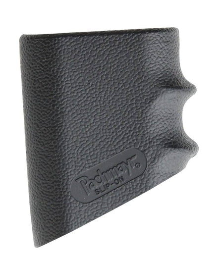 Pachmayr 05108 Slip-On Grip Size 3 with Finger Grooves Medium Pistol Black Rubber