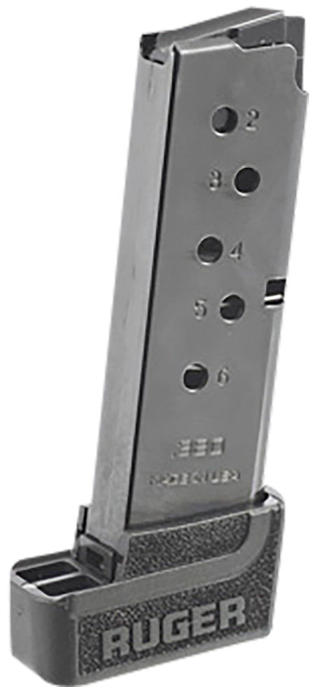 Ruger 90626 LCP II 7-Round Extended .380 ACP Blued Steel Magazine with Grip Extension