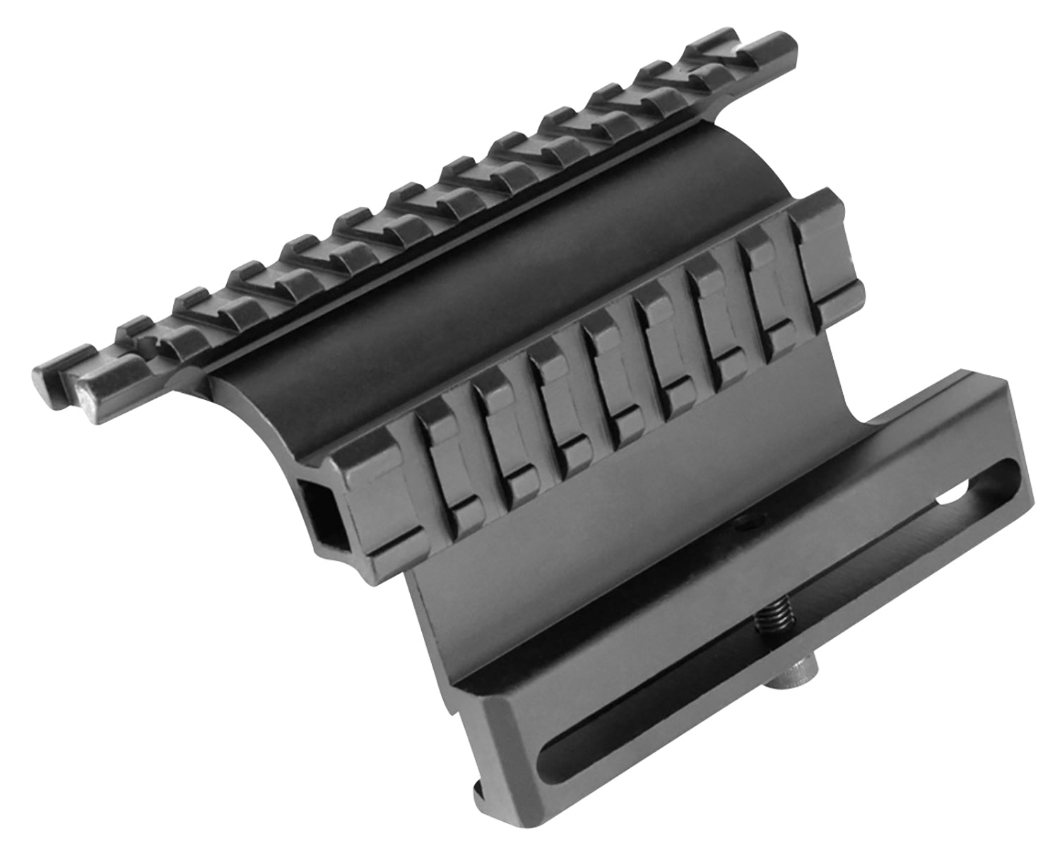 Aim Sports MK007 AK-47 Double Side Picatinny Rail Mount Black Anodized Aluminum