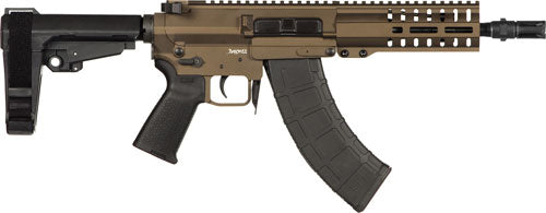 CMMG Banshee 300 MK47 7.62x39mm 8" Barrel Midnight Bronze RipBrace Pistol