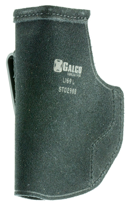 Galco STO298B Stow-N-Go IWB Black Leather Belt Clip Holster Compatible w/Glock 29/30 RH