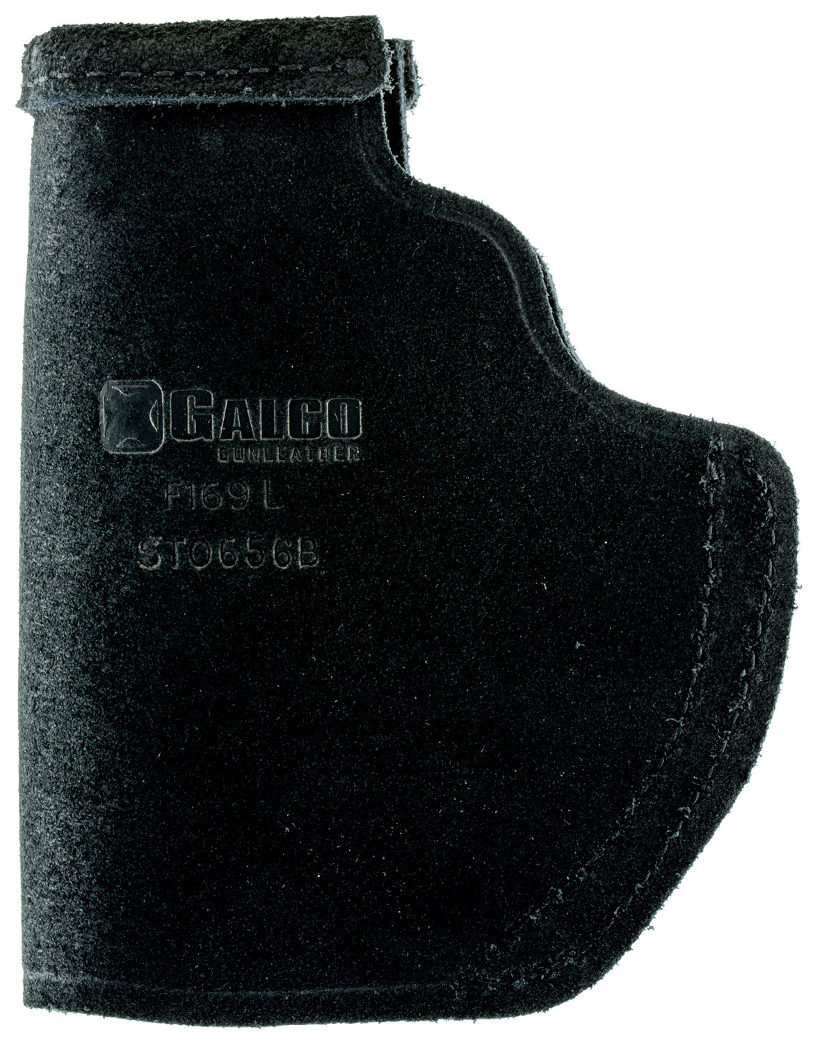 Galco STO656B Stow-N-Go IWB Black Leather Belt Clip Holster Fits Ruger LC Right Hand