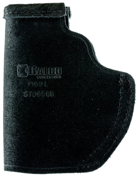 Galco STO656B Stow-N-Go IWB Black Leather Belt Clip Holster Fits Ruger LC Right Hand