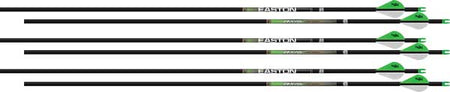 Easton Arrow Axis 4MM 400 2" Blazer Vanes 6-Pack Long Range