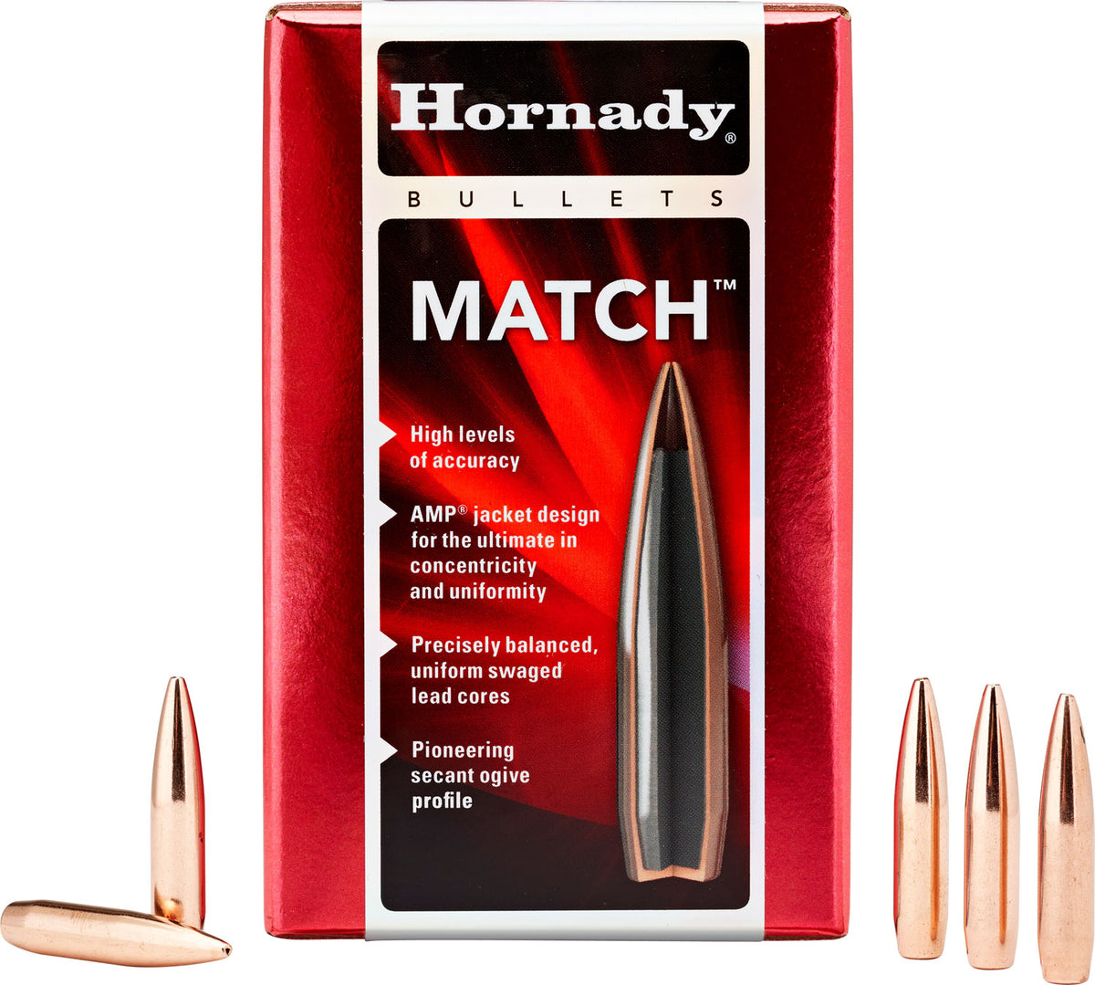 Hornady ELD Match 6mm .243 108gr Extremely Low Drag Match Bullets 100/Box