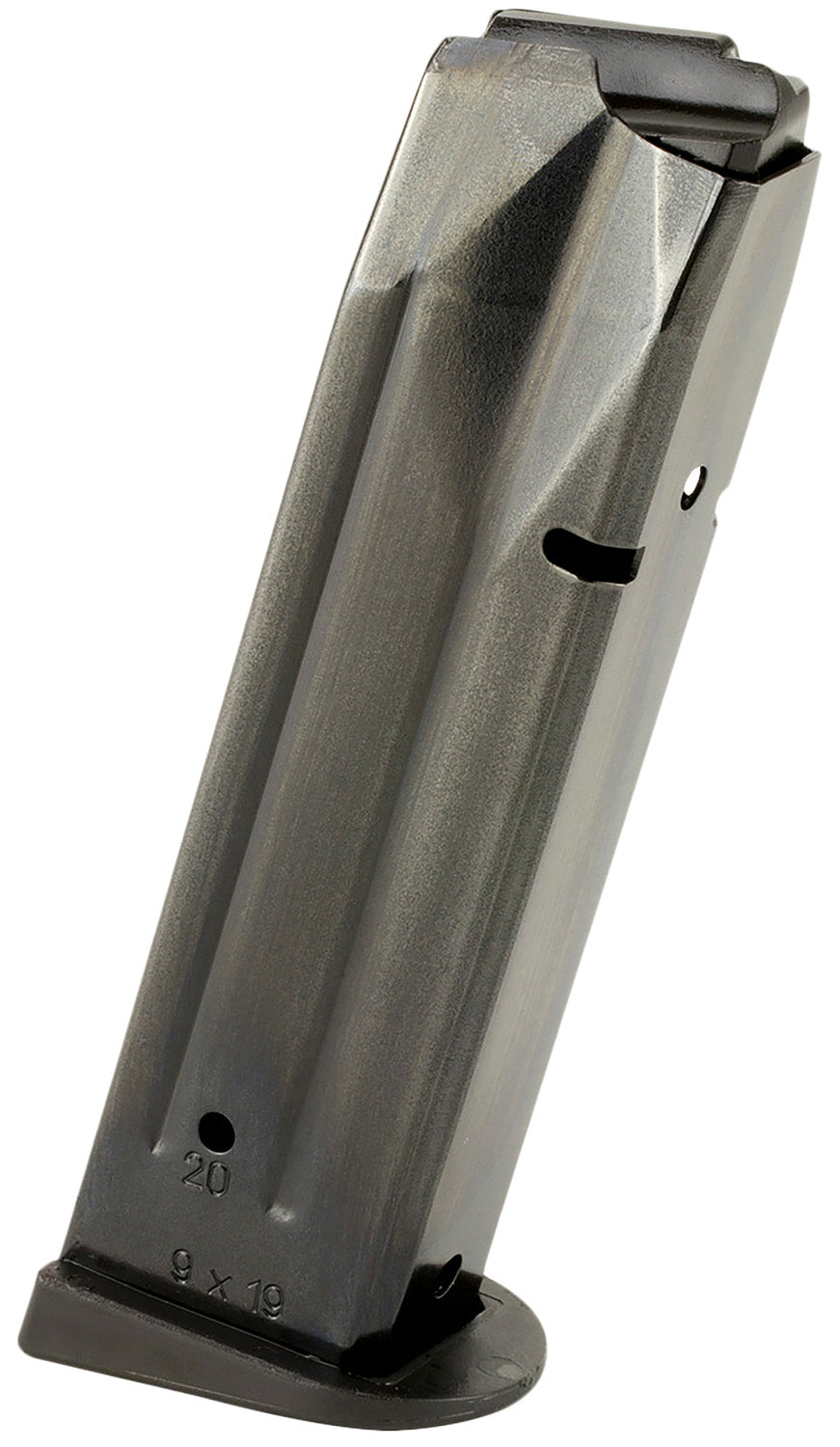 CZ-USA 11172 CZ 75 TS/Czechmate 20rd 9mm Luger Blued Steel Magazine