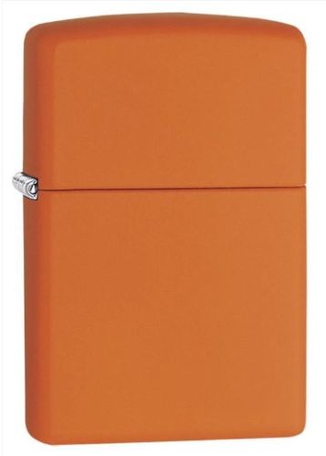 Zippo Windproof Lighter - Orange Matte Finish