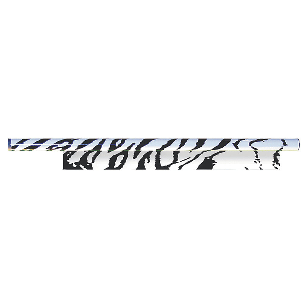 Bohning Arrow Wraps White Tiger 7 in. Vinyl Carbon Arrow Wraps 13 pk.