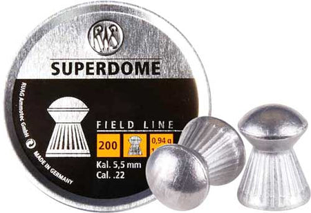 RWS Superdome .22 Cal Field Pellets 14.5 Grain 200-Pack