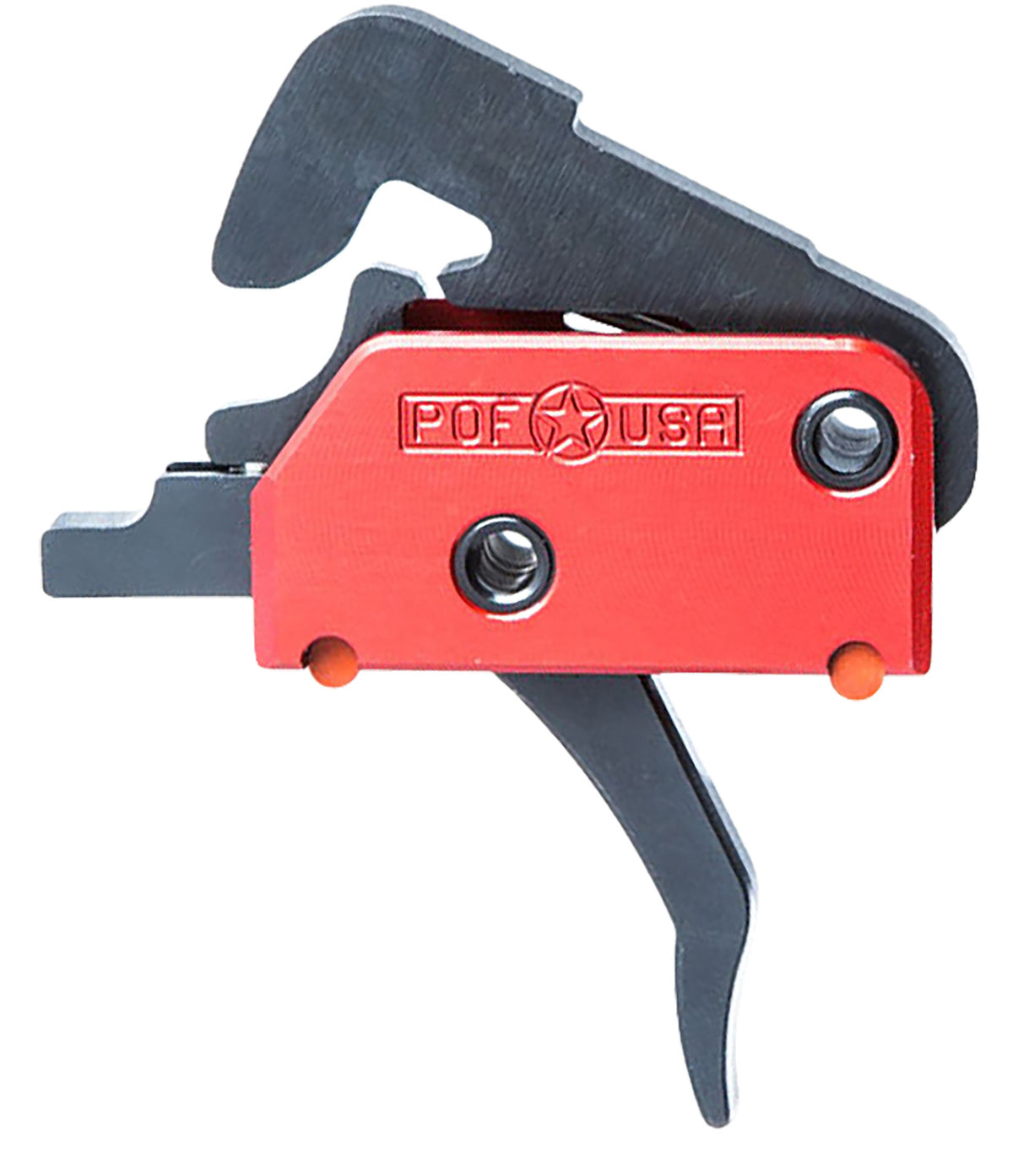 Patriot Ordnance Factory 00516 EFP Two-Stage Straight Trigger 4 lb Pull Black Anodized AR