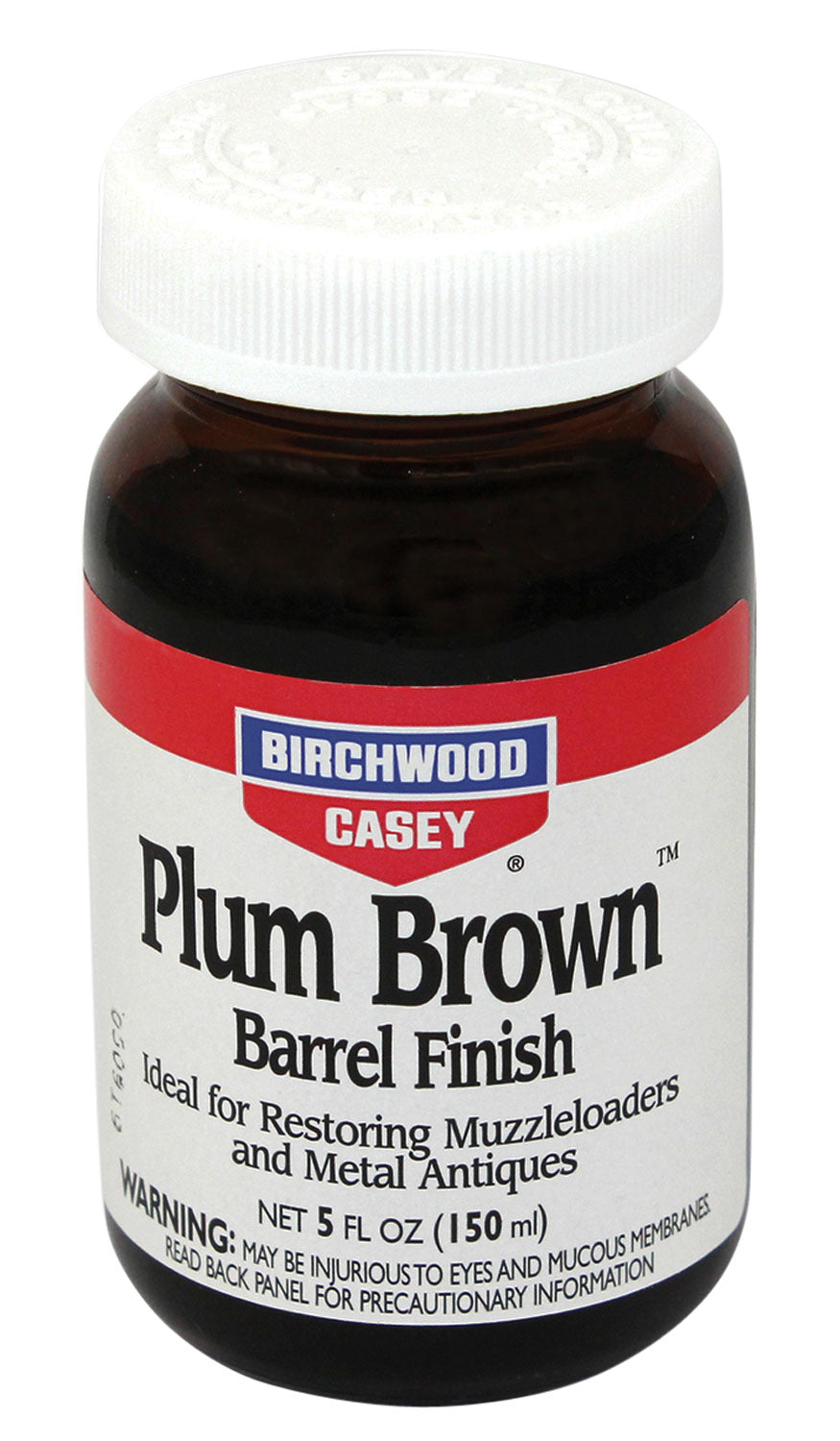 Birchwood Casey 14130 Plum Brown Barrel Finish 5 oz Bottle