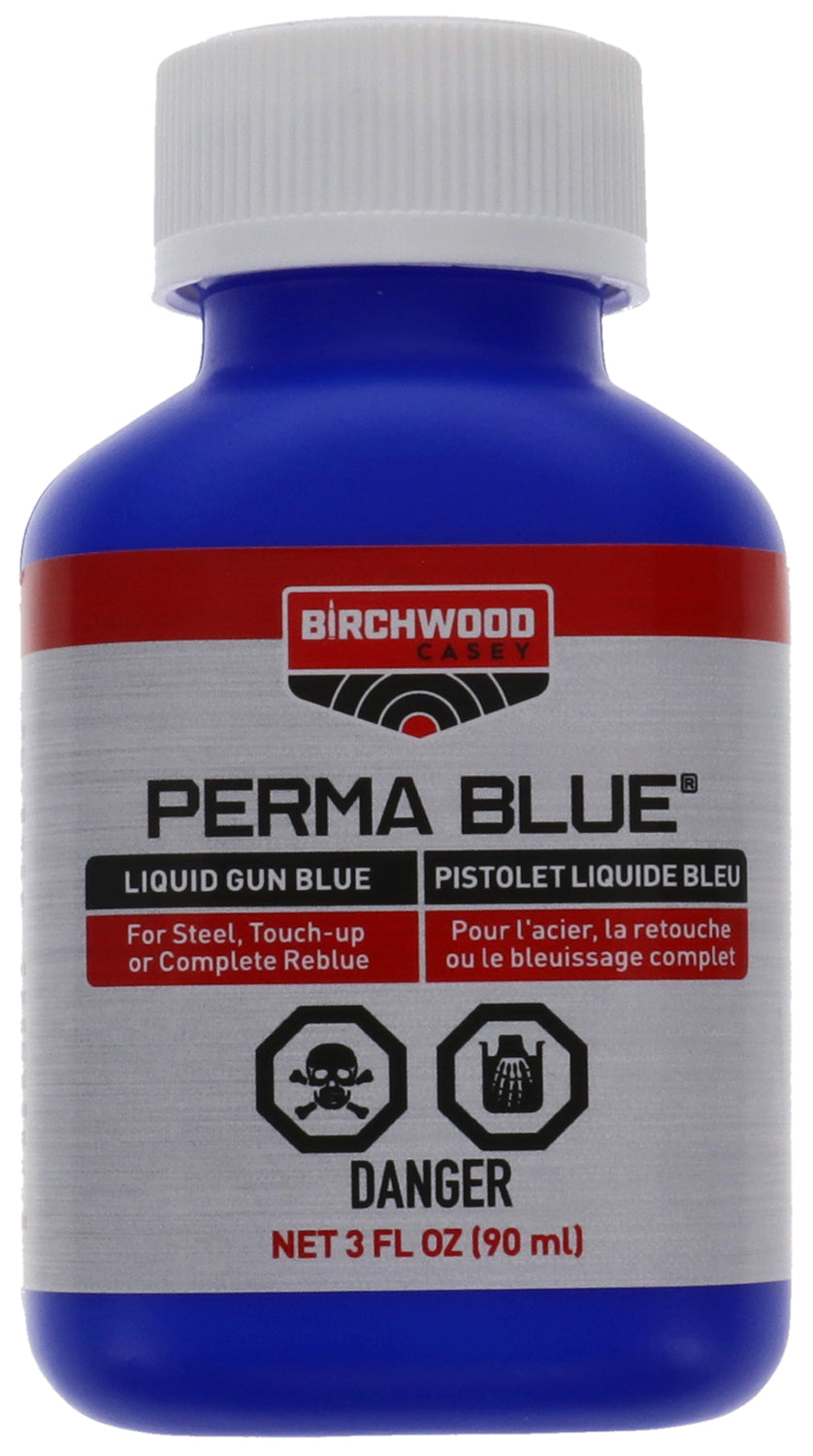Birchwood Casey 13125 Perma Blue Liquid Gun Blue 3 oz Bottle
