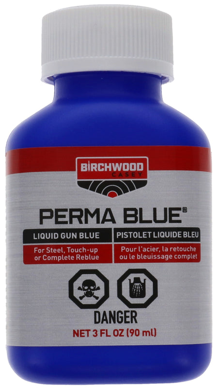 Birchwood Casey 13125 Perma Blue Liquid Gun Blue 3 oz Bottle
