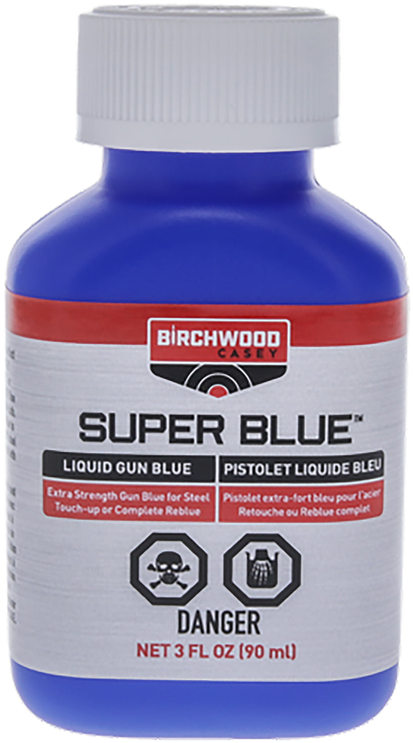 Birchwood Casey 13425 Super Blue Liquid Gun Blue 3 oz Bottle