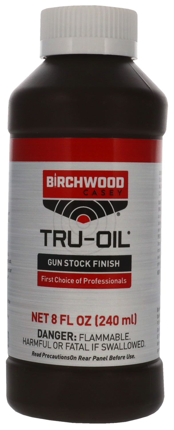Birchwood Casey Tru-Oil Gun Stock Finish Natural Wood 8 oz Bottle