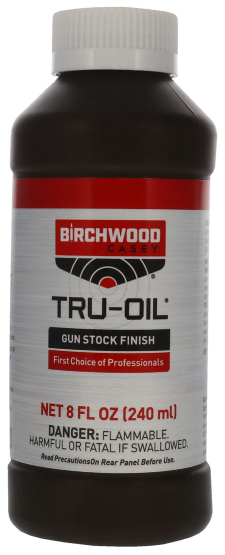 Birchwood Casey Tru-Oil Gun Stock Finish Natural Wood 8 oz Bottle