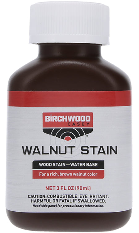 Birchwood Casey Walnut Wood Stain Water-Based 3 oz Bottle