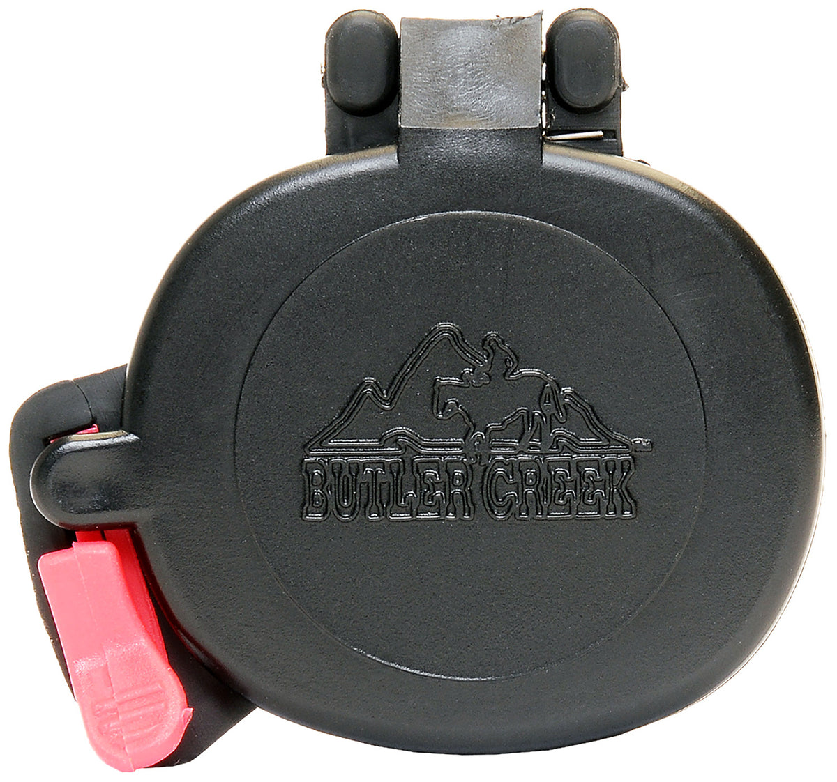 Butler Creek 20150 Flip-Open Eyepiece Scope Cover Size 15 Black Polymer 1.66" x 1.45"