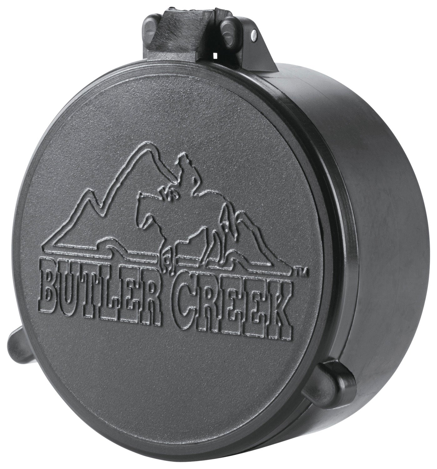 Butler Creek 30150 Flip-Open Objective Scope Cover Size 15 Black Polymer 39.60mm
