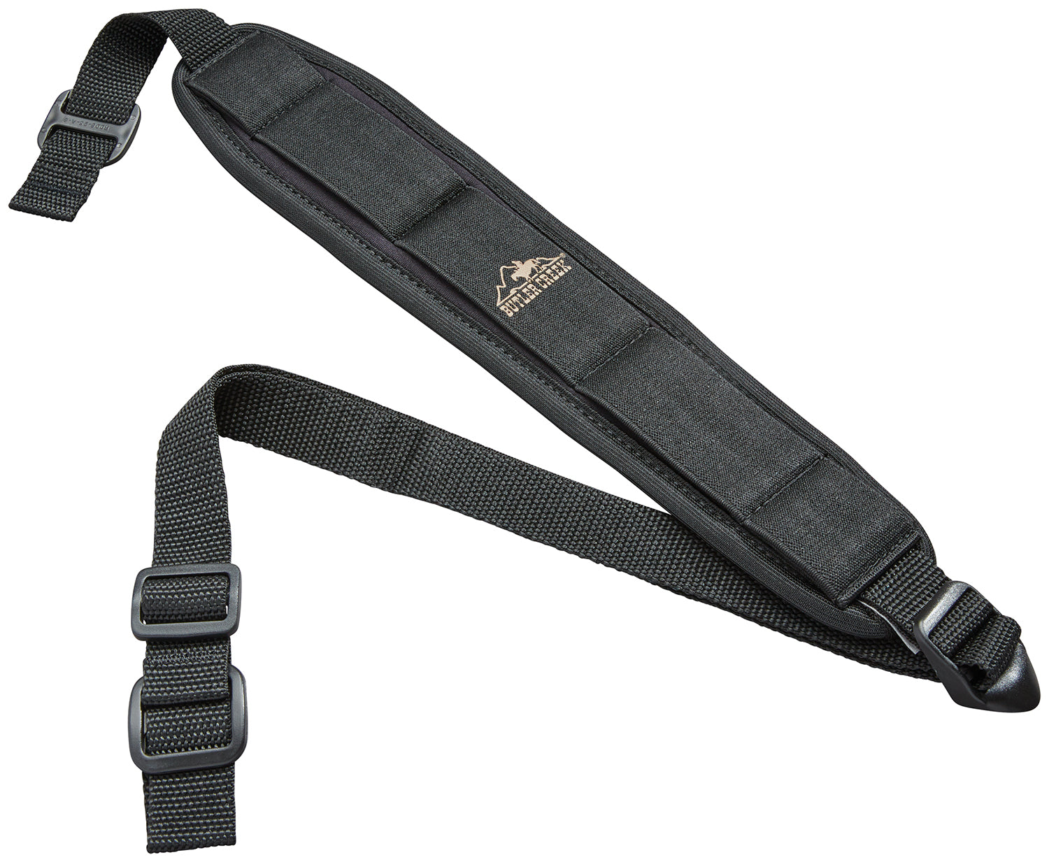 Butler Creek 80013 Comfort Stretch Black Neoprene Adjustable Rifle Sling