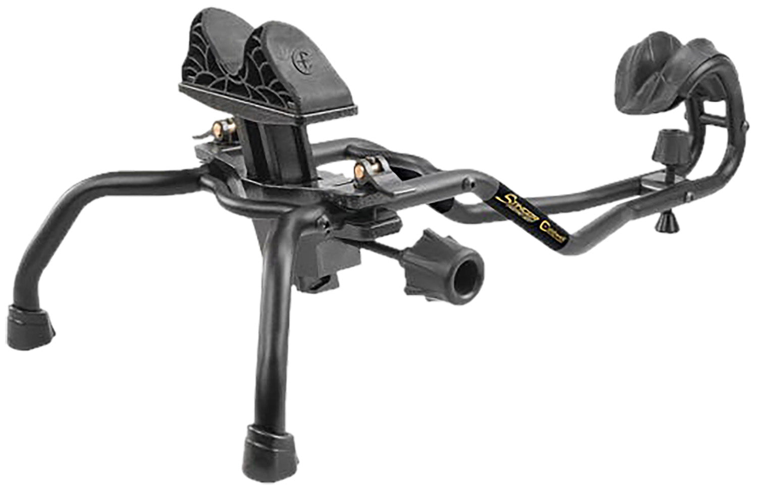 Caldwell 110033 Stinger Shooting Rest Black Metal 11 lbs with Spring-Loaded Elevation