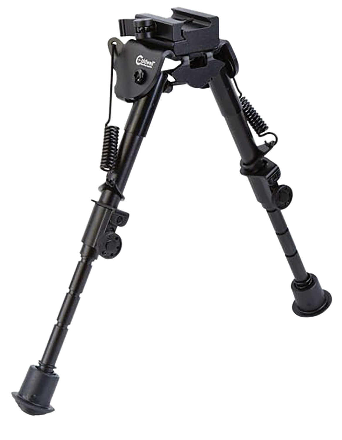 Caldwell 110140 Pic Rail XLA Fixed Bipod 6-9" Height Adjustment Black Aluminum