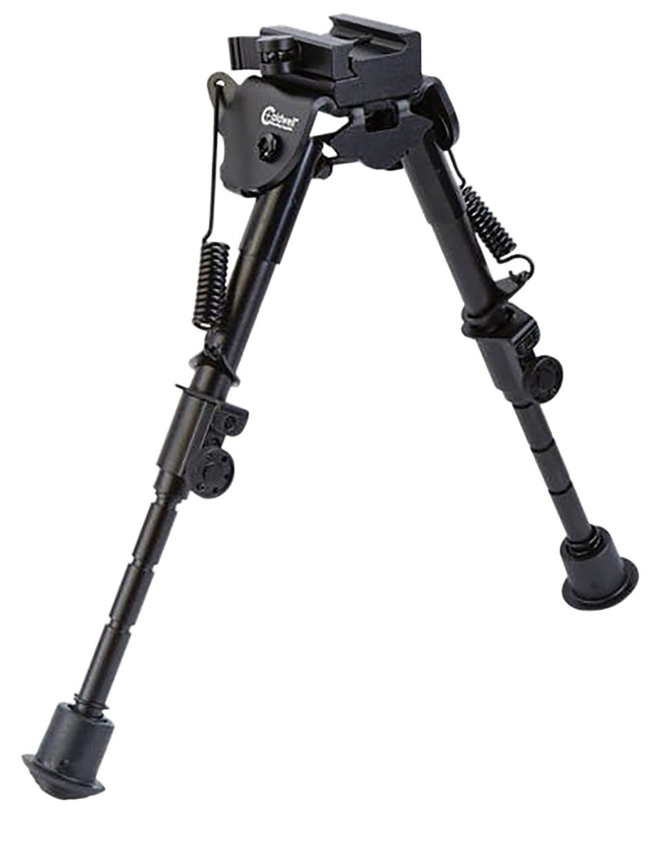 Caldwell 110140 Pic Rail XLA Fixed Bipod 6-9" Height Adjustment Black Aluminum