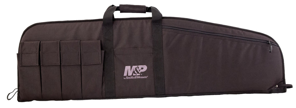 M&P Accessories 110015 Duty Series Medium Firearm Case Black Nylon with Foam Padding