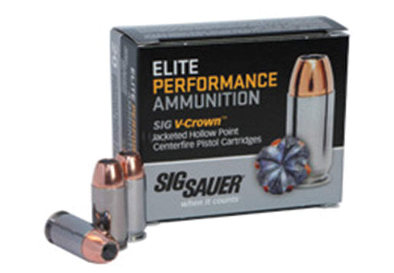 Sig Sauer Elite Performance .45 ACP/Auto 230 gr JHP ammo