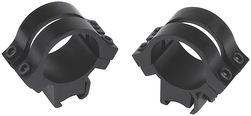 Weaver 49053 Quad Lock Detachable Tip-Off Scope Rings Black 1" Quick Detach
