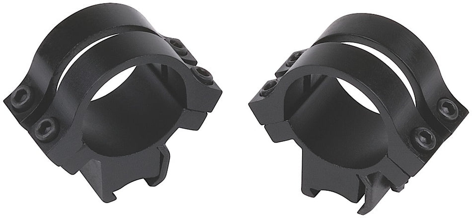 Weaver 49053 Quad Lock Detachable Tip-Off Scope Rings Black 1" Quick Detach