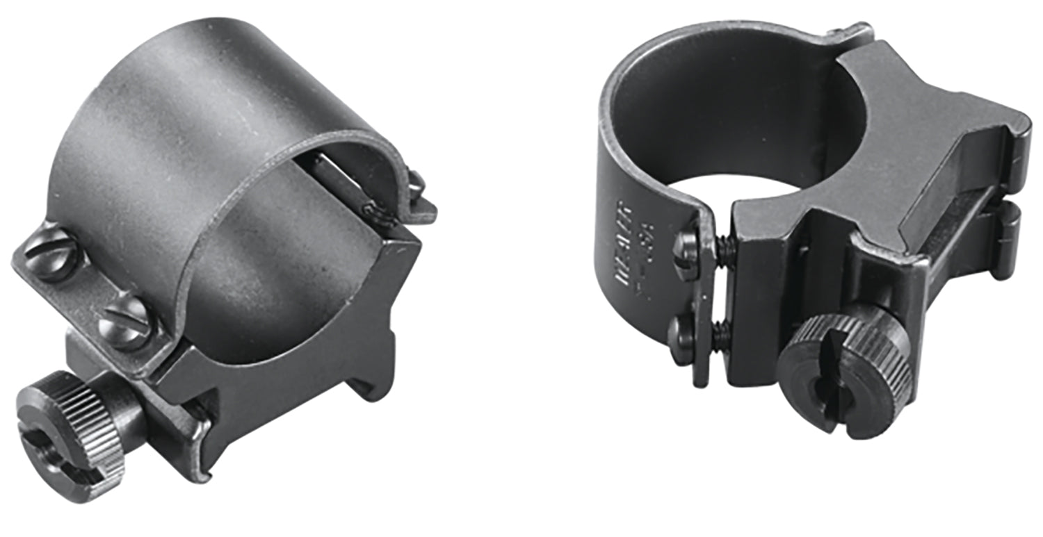Weaver Sure Grip Detachable Scope Rings Matte Black 1" High