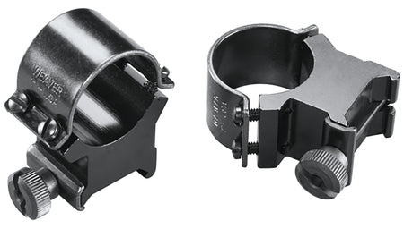 Weaver Sure Grip Detachable Scope Rings Black 1" Extra High